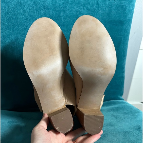 Steve Madden Nonstp Beige Leather Shootie - Size 7.5 - Picture 3 of 8